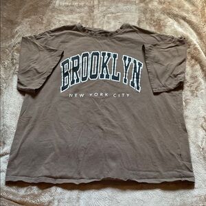 Brown Brooklyn New York City T-Shirt